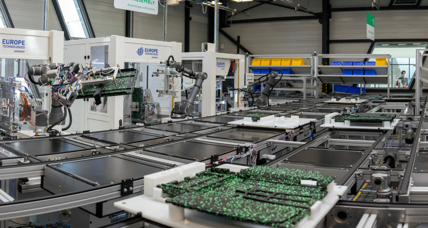 robotised production line 4.0